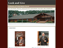 Tablet Screenshot of lookandlive.org